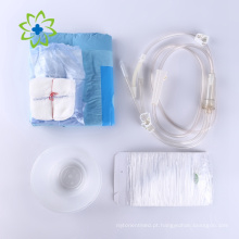 Kit de procedimento descartável com bandagem de gaze